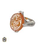 انگشتر عقیق یمن با حکاکی یا علی اصغر مردانه – کد 10605