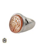 1 انگشتر عقیق یمن با حکاکی ها علی بشر كيف بشر مردانه – کد 10618