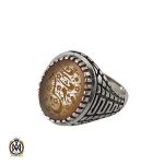 انگشتر عقیق یمن با حکاکی یا امام حسن مردانه – کد 10514