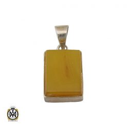 مدال عقیق زرد با حکاکی شرف الشمس طرح اسپرت - کد 3269 مدال عقیق زرد با حکاکی شرف الشمس طرح اسپرت - کد 3269