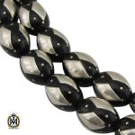 تسبیح 33 دانه نقره و یسر مصری خوش دست - کد 4338