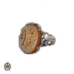 انگشتر عقیق یمن با حکاکی عمه سادات– کد 10540 انگشتر عقیق یمن با حکاکی عمه سادات– کد 10540