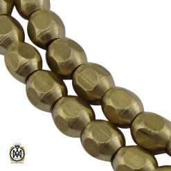 تسبیح برنج 101 دانه تراش - کد 4329 تسبیح برنج 101 دانه تراش - کد 4329