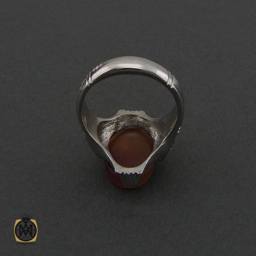 2 انگشتر عقیق یمن با حکاکی هوالله مردانه – کد 10567 - تصویر 2