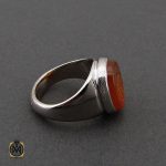 2 انگشتر عقیق یمن با حکاکی ها علی بشر كيف بشر مردانه – کد 10618 - تصویر 2