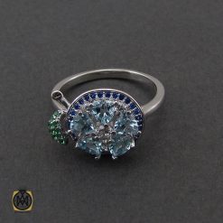 سرویس توپاز آبی طرح آوینا زنانه - کد 7221 سرویس توپاز آبی طرح آوینا زنانه - کد 7221
