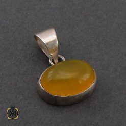 مدال عقیق زرد با حکاکی شرف الشمس اسپرت دست ساز - کد 3267 مدال عقیق زرد با حکاکی شرف الشمس اسپرت دست ساز - کد 3267