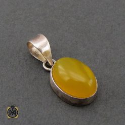 مدال عقیق زرد با حکاکی شرف الشمس طرح اسپرت - کد 3272 مدال عقیق زرد با حکاکی شرف الشمس طرح اسپرت - کد 3272