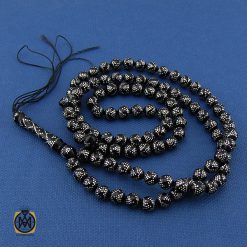 تسبیح 101 دانه یسر حجاز نقره کوب و فاخر - کد 4337 تسبیح 101 دانه یسر حجاز نقره کوب و فاخر - کد 4337