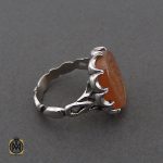 2 انگشتر عقیق یمن با حکاکی عمه سادات– کد 10540 - تصویر 2