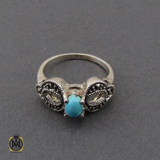 سرویس فیروزه نیشابور و مارکازیت طرح نیلا زنانه -کد 7213 - تصویر 2