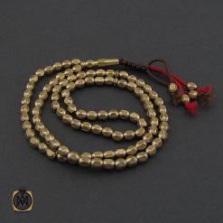 تسبیح برنج 101 دانه تراش - کد 4329 تسبیح برنج 101 دانه تراش - کد 4329