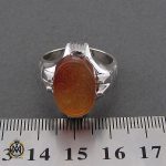 3 انگشتر عقیق یمن با حکاکی هوالله مردانه – کد 10567 - تصویر 3