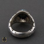 انگشتر فیروزه نیشابوری مردانه دست ساز– کد 10503 - تصویر 3