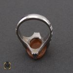 3 انگشتر عقیق یمن با حکاکی یا فتاح مردانه – کد 10597 - تصویر 3
