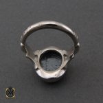 انگشتر حدید صینی با حکاکی هفت جلاله مردانه دست ساز - کد 10656 - تصویر 3