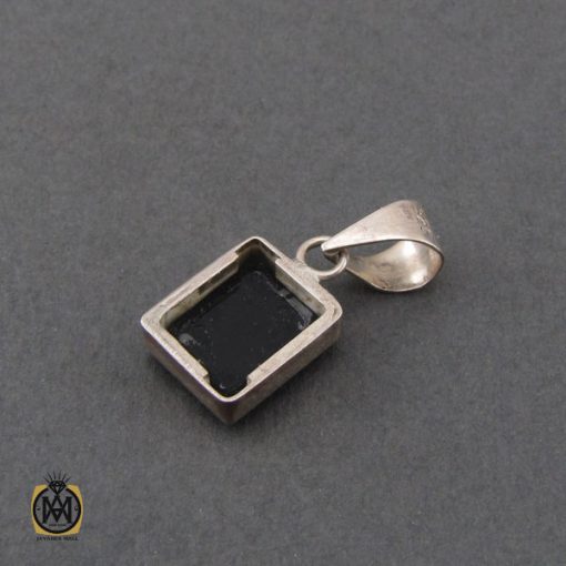 3 مدال عقیق مشکی طرح اسپرت - کد 3271 - تصویر 3