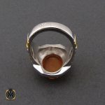 انگشتر عقیق یمن با حکاکی ورفعناه مکانا علیا مردانه – کد 10515 - تصویر 3