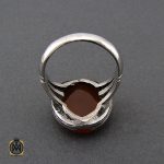 3 انگشتر عقیق یمن با حکاکی مهدی طاووس اهل الجنه مردانه – کد 10534 - تصویر 3