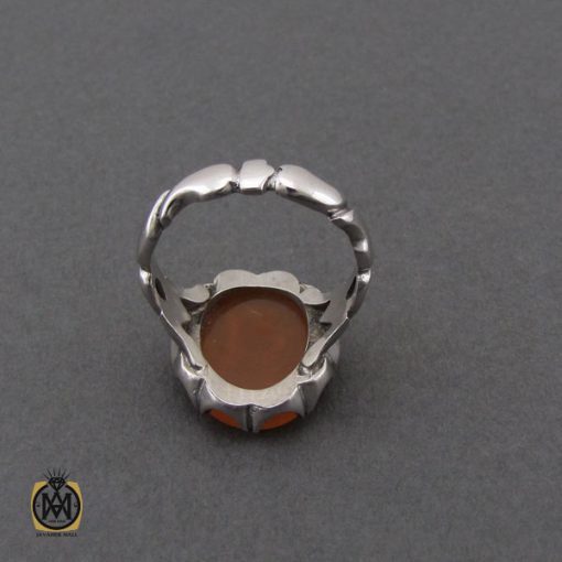 3 انگشتر عقیق یمن با حکاکی عمه سادات– کد 10540 - تصویر 3