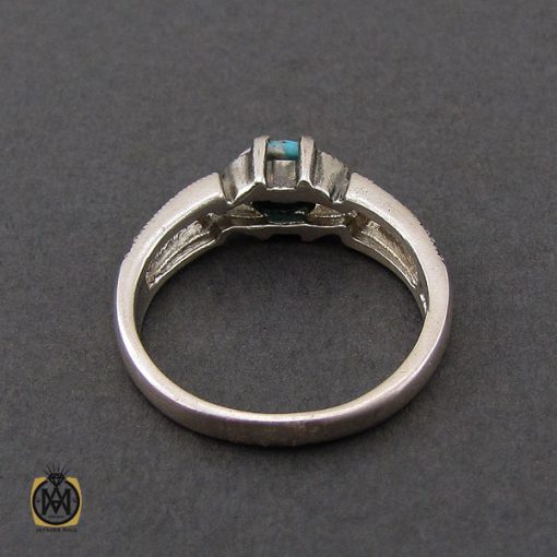 3 سرویس فیروزه نیشابور و مارکازیت طرح کیمیا زنانه -کد 7209 - تصویر 6