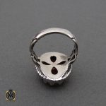 3 انگشتر عقیق یمن با حکاکی ماشاالله لا قوه الا بالله ان ترن انا اقل منک مالا و ولدا مردانه – کد 10546 - تصویر 3