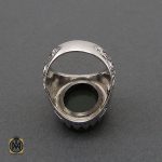 انگشتر یشم با حکاکی یا امام حسن مردانه – کد 10558 - تصویر 3