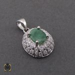 4 سرویس زمرد معدنی زنانه طرح آدرینا- کد 7194 - تصویر 4