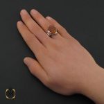 4 انگشتر عقیق یمن با حکاکی هوالله مردانه – کد 10567 - تصویر 4