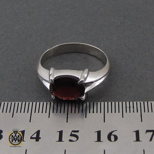 4 انگشتر گارنت اسپرت دست ساز - کد 10648 - تصویر 4