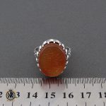 انگشتر عقیق یمن با حکاکی ماشاالله لا قوه الا بالله ان ترن انا اقل منک مالا و ولدا مردانه – کد 10510 - تصویر 4