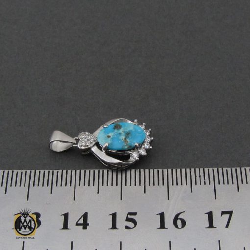 مدال فیروزه نیشابوری طرح یارا زنانه - کد 3254 - تصویر 4