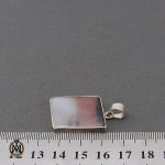 4 مدال عقیق شجر طرح پاییز اسپرت - کد 3263 - تصویر 4