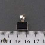 4 مدال عقیق مشکی طرح اسپرت - کد 3268 - تصویر 4