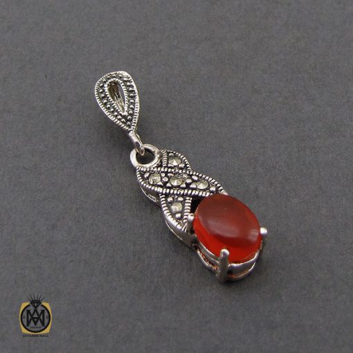 سرویس عقیق یمن و مارکازیت طرح آنیل زنانه -کد 7205 - تصویر 4