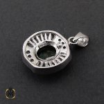 4 سرویس زمرد معدنی زنانه طرح طنین- کد 7202 - تصویر 4