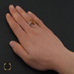 انگشتر عقیق یمن با حکاکی هو العزه مردانه – کد 10584 - تصویر 5