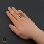 انگشتر عقیق یمن با حکاکی یا جعفر بن محمد مردانه – کد 10615 - تصویر 5