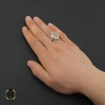 انگشتر عقیق یمن با حکاکی یا شید الشهدا مردانه – کد 10619 - تصویر 5