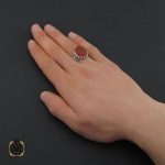 انگشتر عقیق یمن با حکاکی ماشاالله لا قوه الا بالله ان ترن انا اقل منک مالا و ولدا مردانه – کد 10508 - تصویر 5