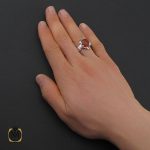 5 انگشتر عقیق یمن خوش رنگ مردانه هنر دست استاد قاسمی - کد 10638 - تصویر 5