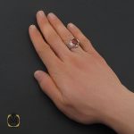 5 انگشتر عقیق یمن خوش رنگ مردانه هنر دست استاد سیدی - کد 10640 - تصویر 5