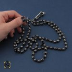 5 تسبیح 101 دانه یسر حجاز نقره کوب و ارزشمند - کد 4334 - تصویر 5