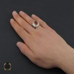 5 انگشتر عقیق یمن با حکاکی و من یتق الله استاد ضابطی مردانه – کد 10516 - تصویر 5