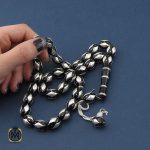 تسبیح 33 دانه نقره و یسر مصری خوش دست - کد 4338 - تصویر 5