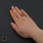 5 انگشتر عقیق یمن با حکاکی عمه سادات– کد 10540 - تصویر 5