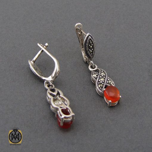 سرویس عقیق یمن و مارکازیت طرح آنیل زنانه -کد 7205 - تصویر 5