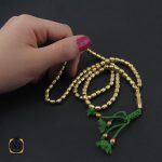 5 تسبیح برنج 101 دانه استوانه ای - کد 4331 - تصویر 5