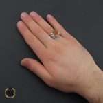 5 انگشتر عقیق یمن با حکاکی یا امام حسن (ع) مردانه – کد 10552 - تصویر 5