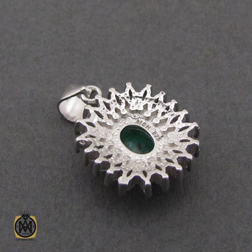 6 سرویس زمرد معدنی زنانه طرح آروشا- کد 7195 - تصویر 6